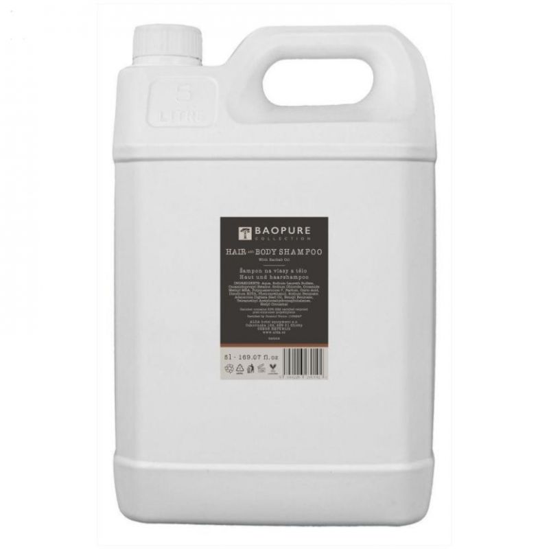 Rezervă ECO - Șampon pentru păr și corp - 5 litri - Baopure Collection