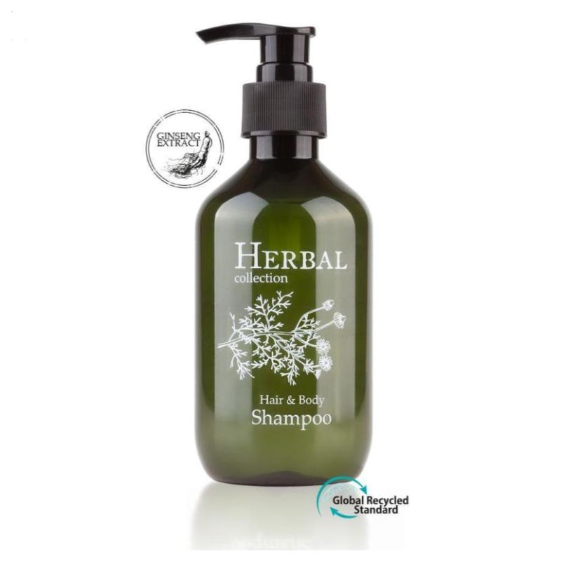 Dispenser - Șampon pentru păr și corp - 300 ml - Herbal