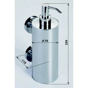 Omega - Dispenser săpun Jumbo, montare pe perete, 550 ml 