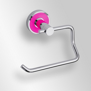 Trend-i - Suport fără capac pentru hârtia igienică (roz)