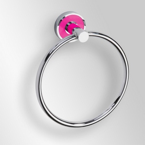 Trend-i - Suport inel pentru prosop (roz)