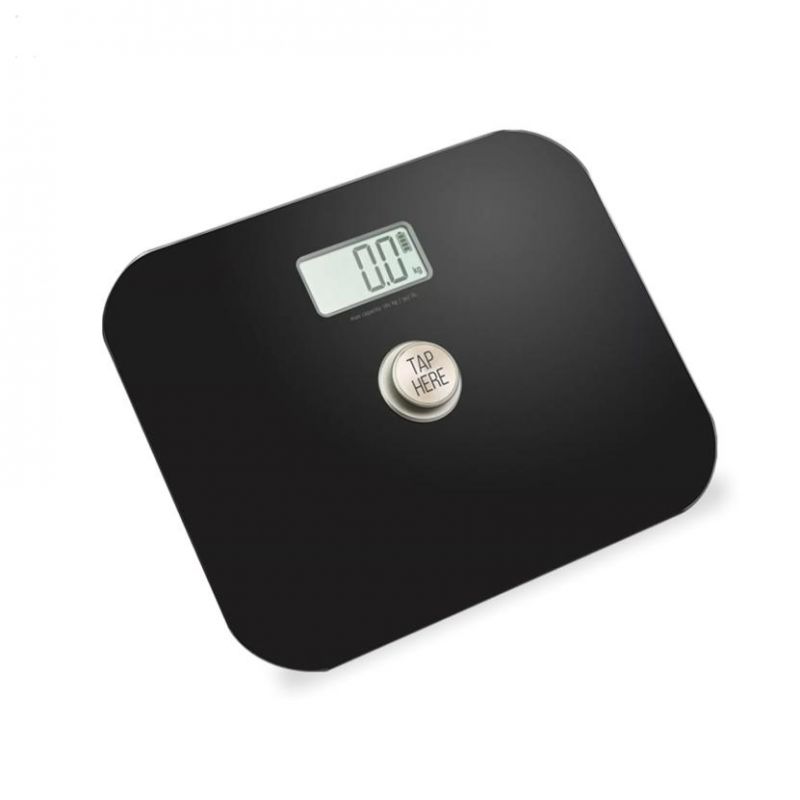 Cântar de baie fără baterii - Cindy - negru