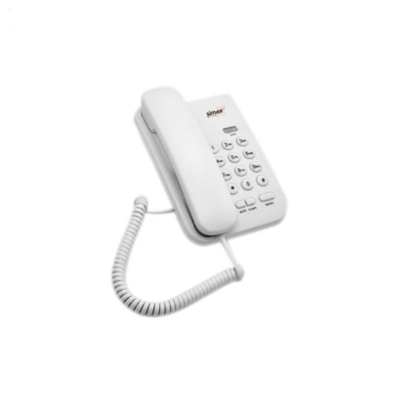 Telefon pentru camere hotel - alb