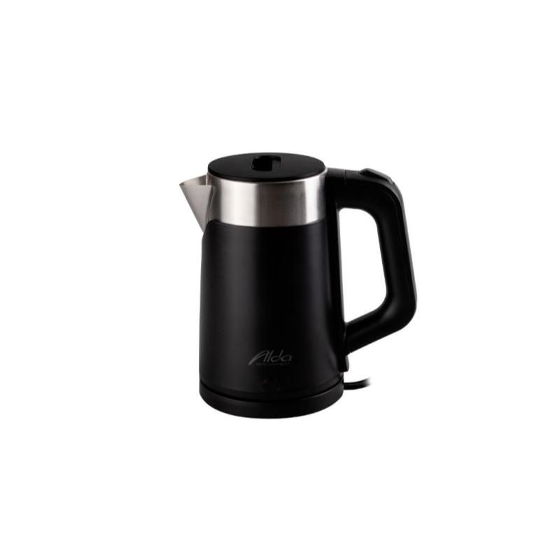 Fierbător electric pentru cameră de hotel, negru, 0,6L, Nika