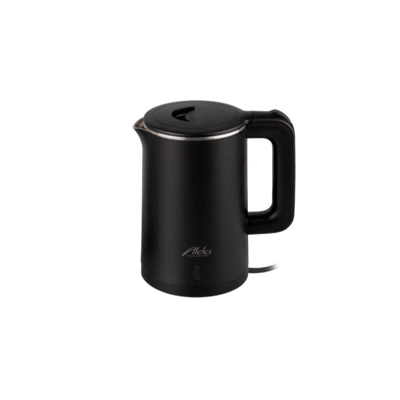 Fierbător electric pentru cameră de hotel, negru, 1L, Nova
