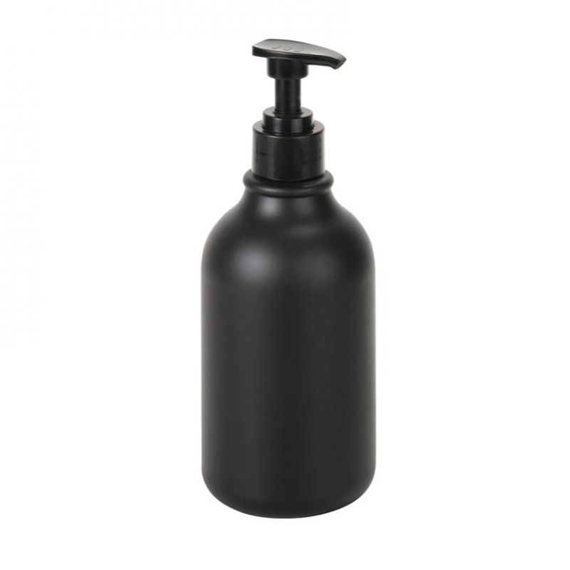 Dispenser săpun din plastic – 500 ml, negru