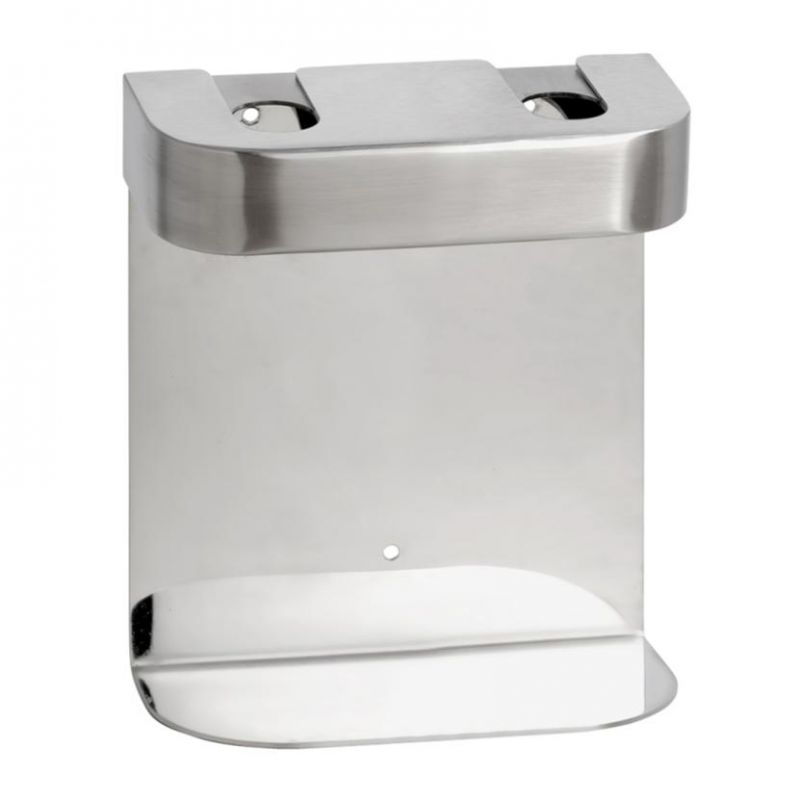 Suport dublu pentru dozator de săpun – rotund, finisaj mat