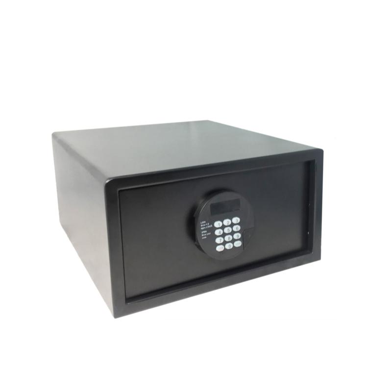 Seif hotelier Fortress 14” – cu cod, negru