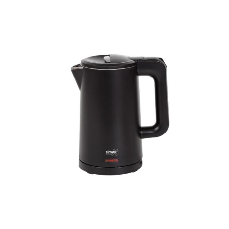 Fierbător electric hotelier negru 0,8L
